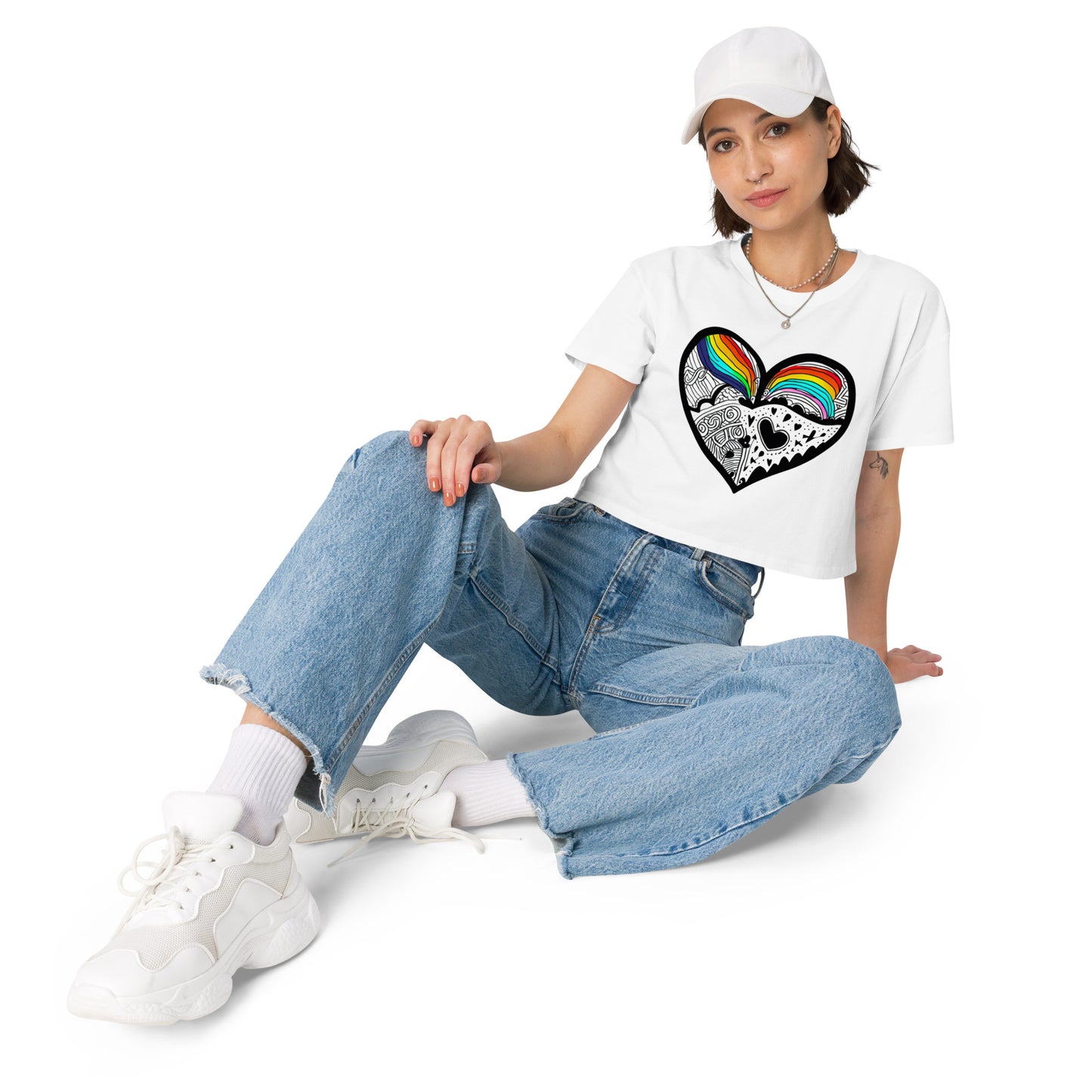 Adult Color Your World Women’s crop top