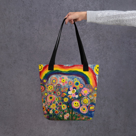 Field of Smiles Tote bag
